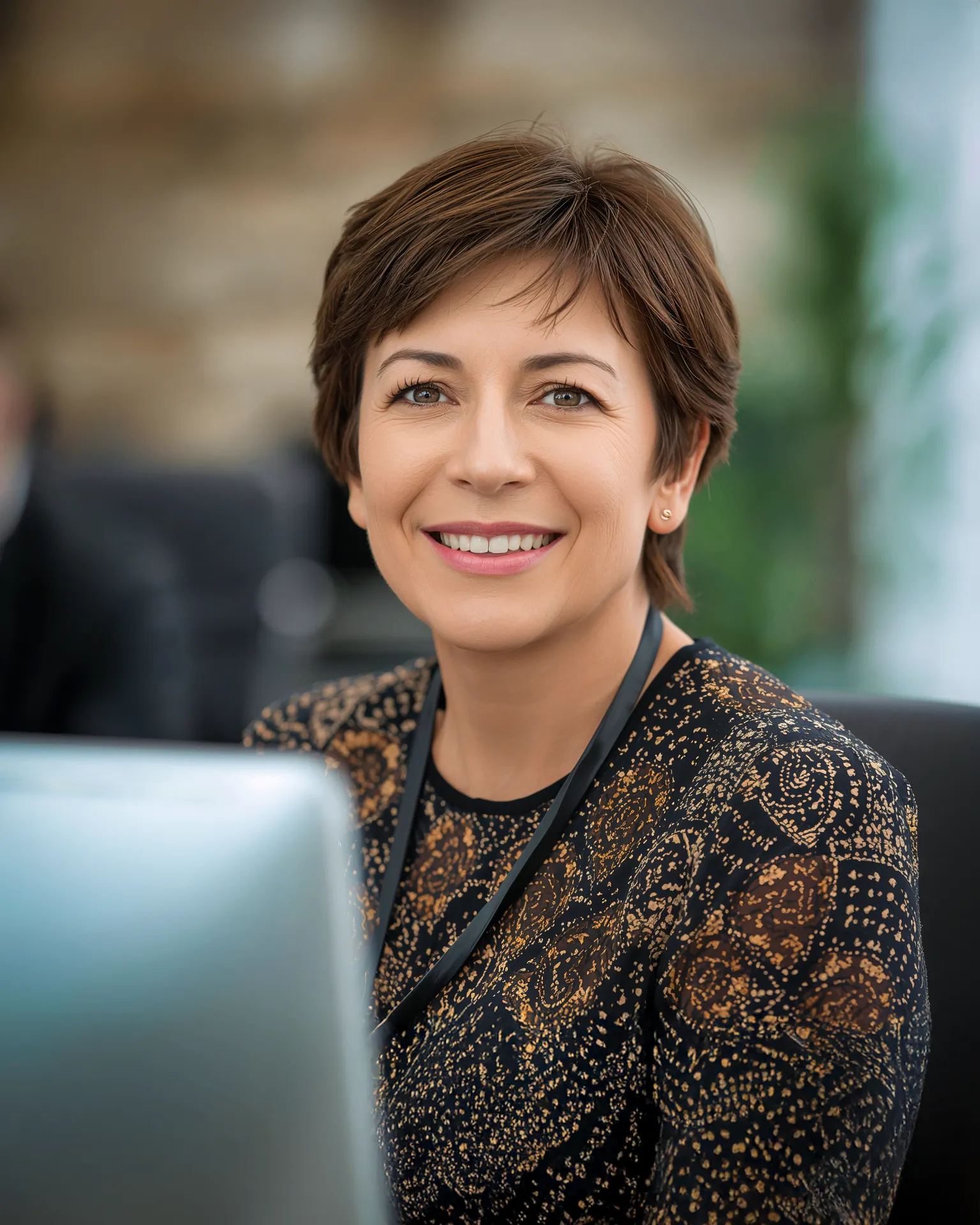 Moderne Geschäftsfrau Portrait