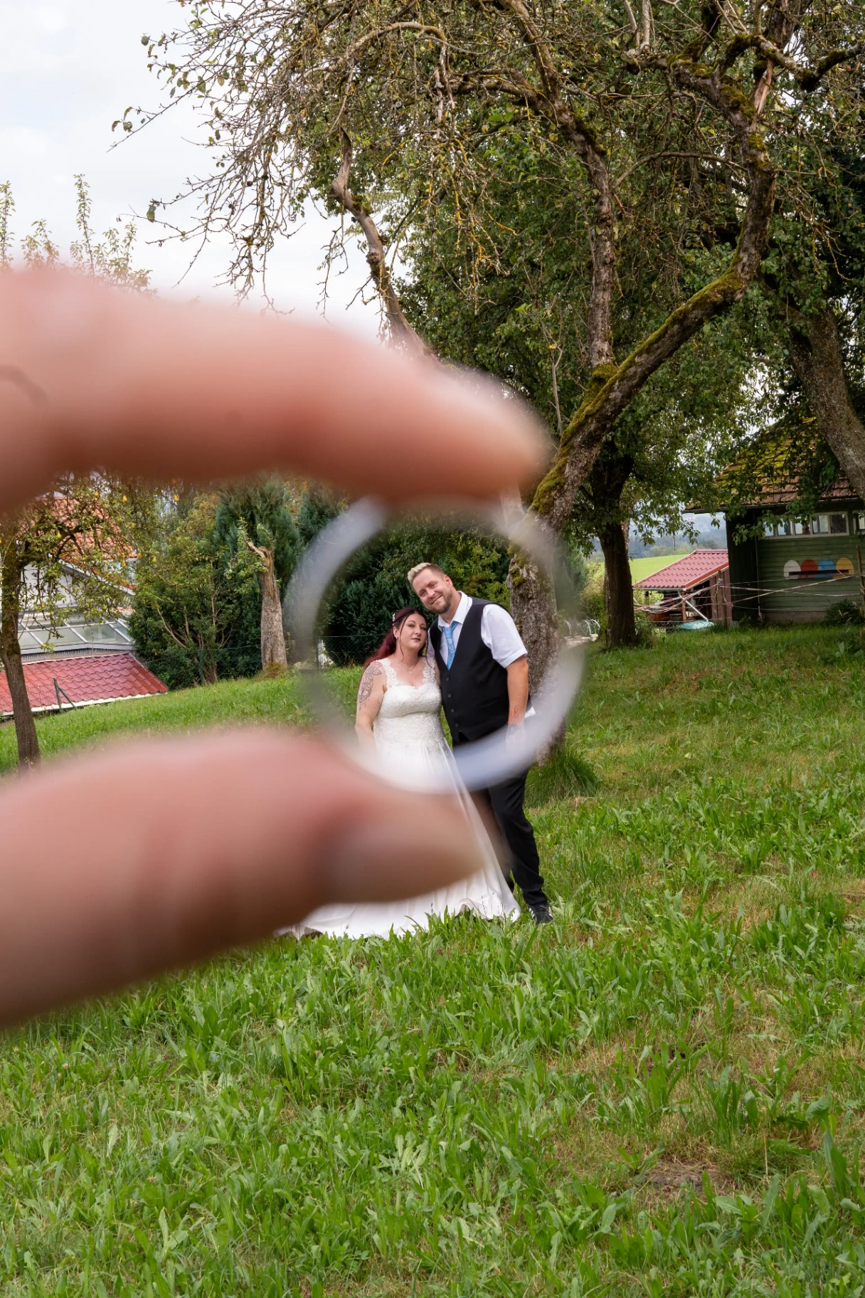 Ring Perspektive Hochzeit